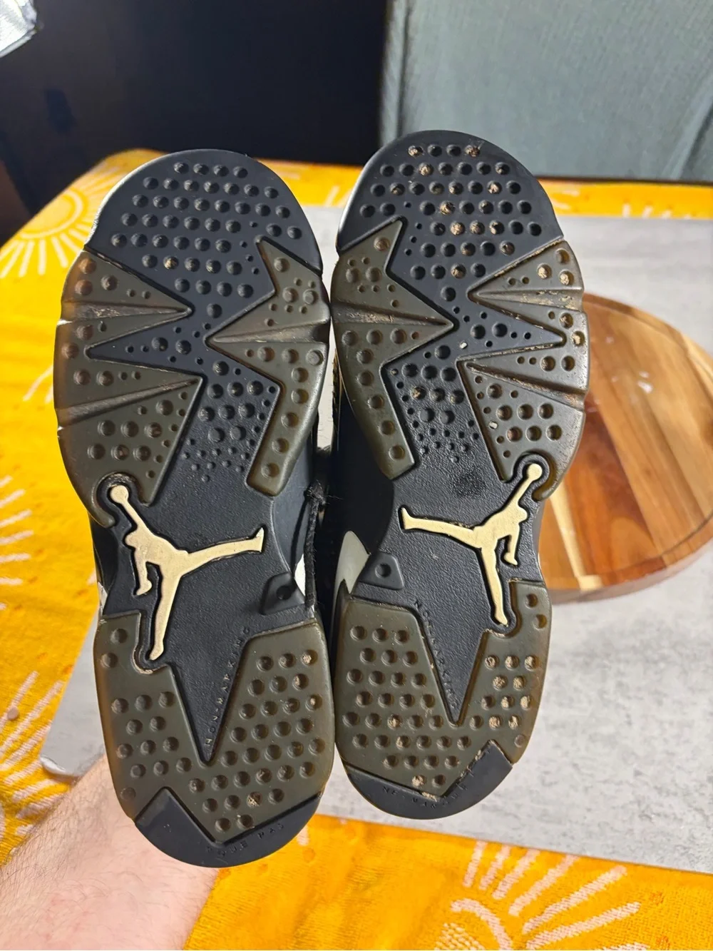 Nike Air Jordan 6 Retro GS Black Cat Shoes Sneaker GS Youth 5 Women's 6.5